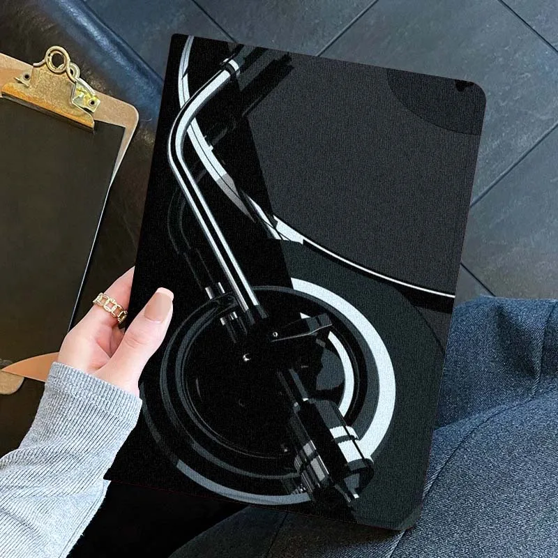 حافظة كمبيوتر لوحي رائعة على شكل موسيقى إبداعية لهاتف سامسونج جالاكسي تاب S11 A11 A9 A8 S6 A 10.1 A7 10.4 Plus 2025 2023 2022