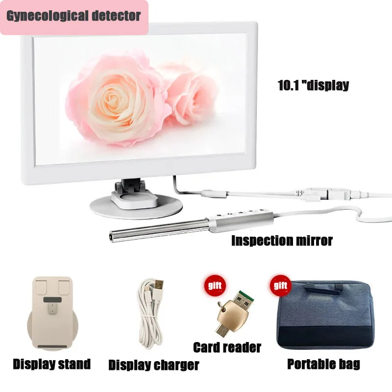 Female Visual Endoscope Gynecological Colposcope Cervical Examination Instrument Private Health Self-Examination