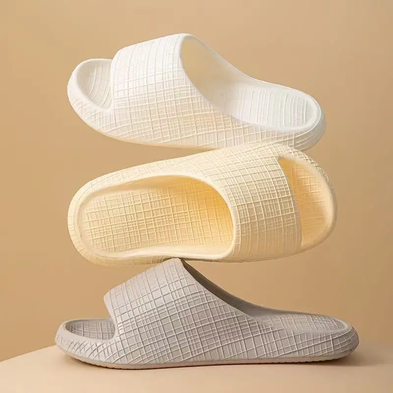 

Женские тапочки Eva Cloud на толстой платформе, лето 202, легкие женские пляжные тапочки, нескользящие домашние тапочки для ванной комнаты, уличные шлепанцы