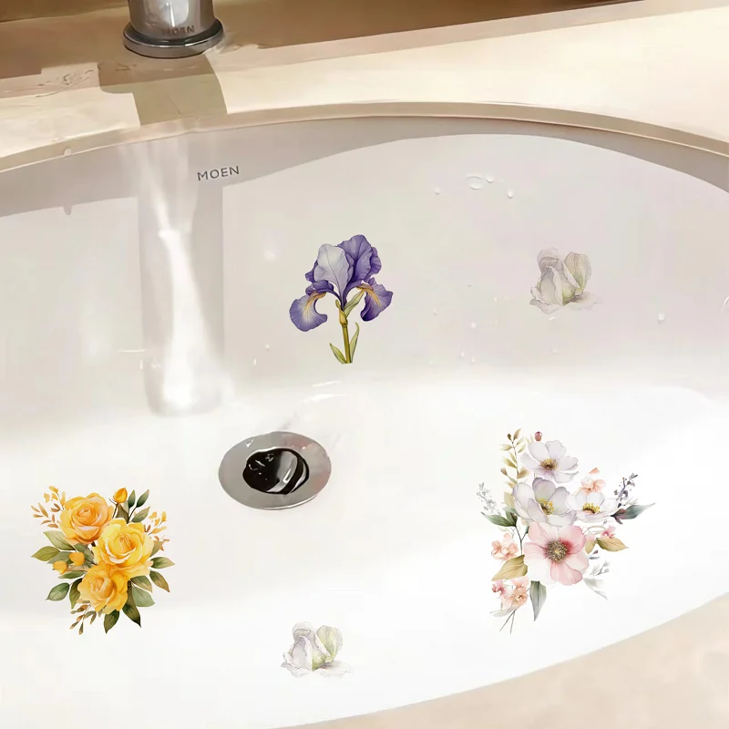 ملصقات جدارية ذاتية اللصق من ا - مراجعة Bathroom Home Improvement وسعره