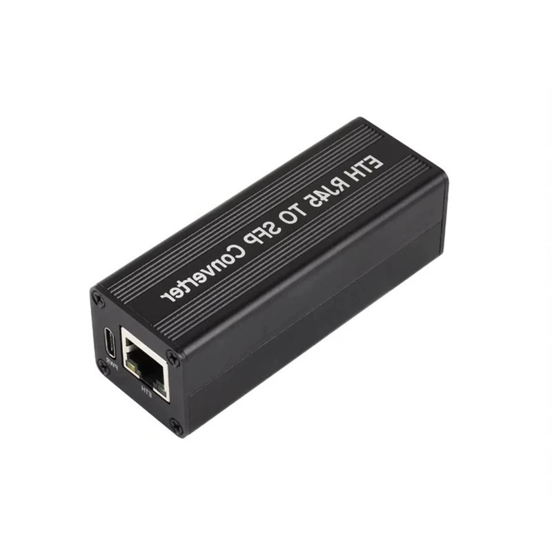 Well Made-ETH RJ45 To SFP Converter With Poe Module 1 SFP Slot 1 RJ45 Ethernet SFP Fiber Switch Supports 1.25Gbps Optical Module