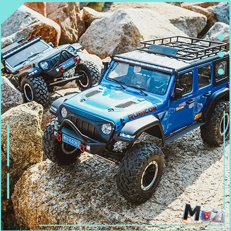 YK4082 1/8 4wd Rtr 2.4g Electric Rc Climbing Car Professional Four-wheel Drive Door Bridge Differential Lock Off-road Vehicle