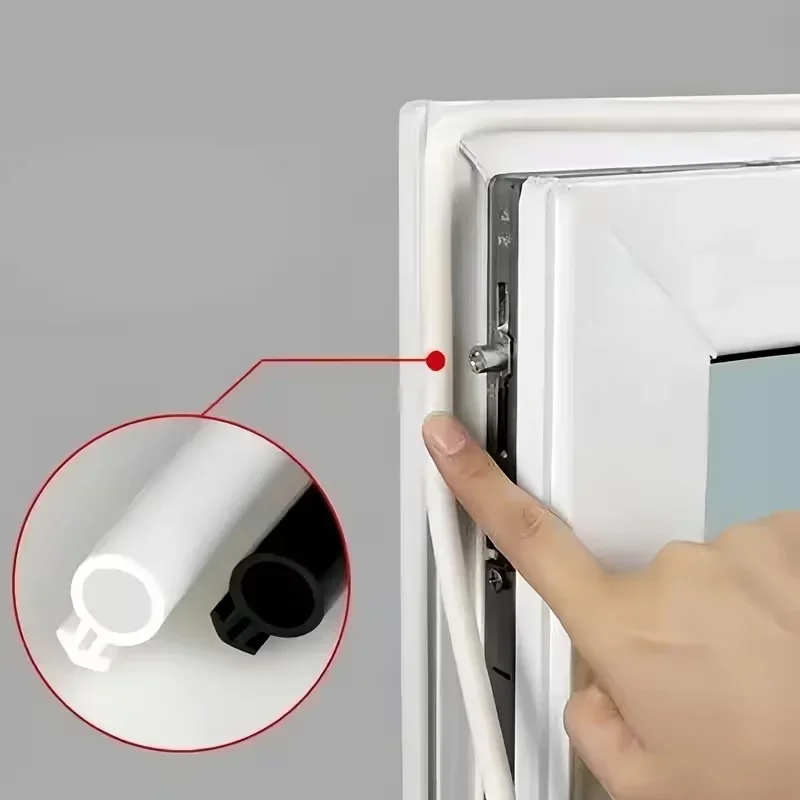 Plastic Steel Windows Aluminum Alloy Sealing Strips Door And Window Soundproofing Strips Window Windproof Adhesive Strips