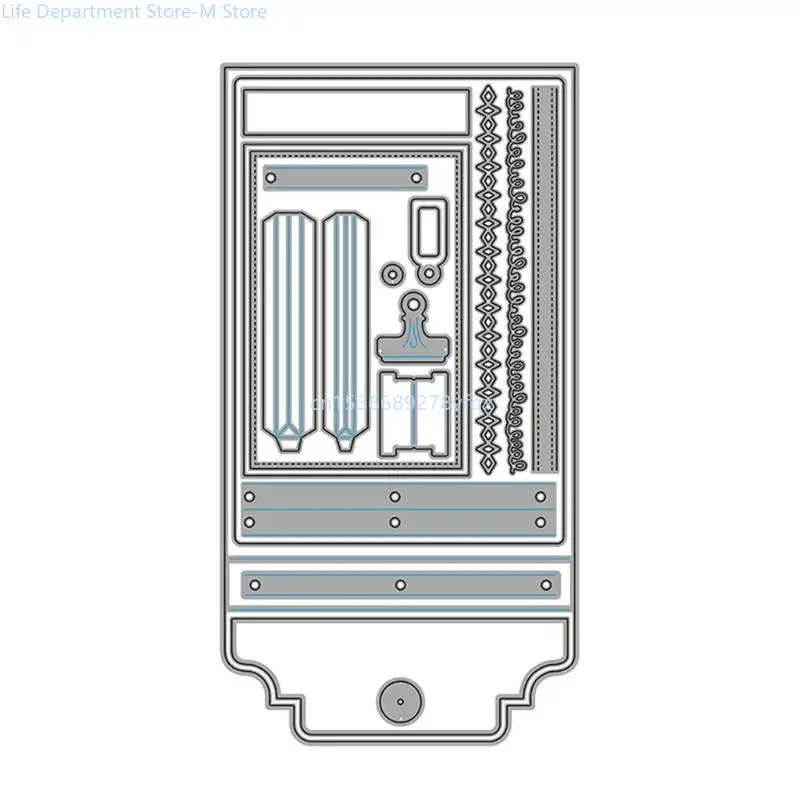 

Photo Album Loose-leaf Metal Cutting Dies Stencil DIY Scrapbooking Album Paper Card Template Mold Embossing Craft Decoration
