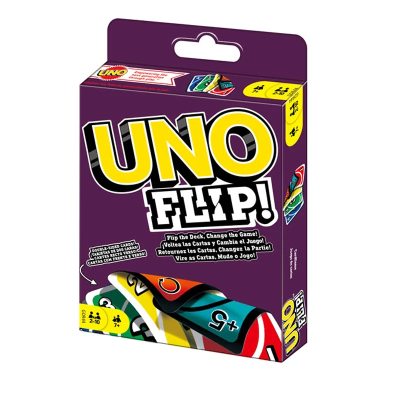 ¡UNO FLIP! Juego de mesa TRANSFORMERS con patrón de figura de dibujos animados, entretenimiento familiar, juegos de cartas uno, regalos de navidad