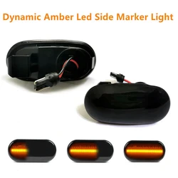 Dynamic For Mitsubishi Triton L200 2005-2015 Pajero Montero Sport Nativa 08-16 LED Side Marker Blinker Light Turn Signal Lamp