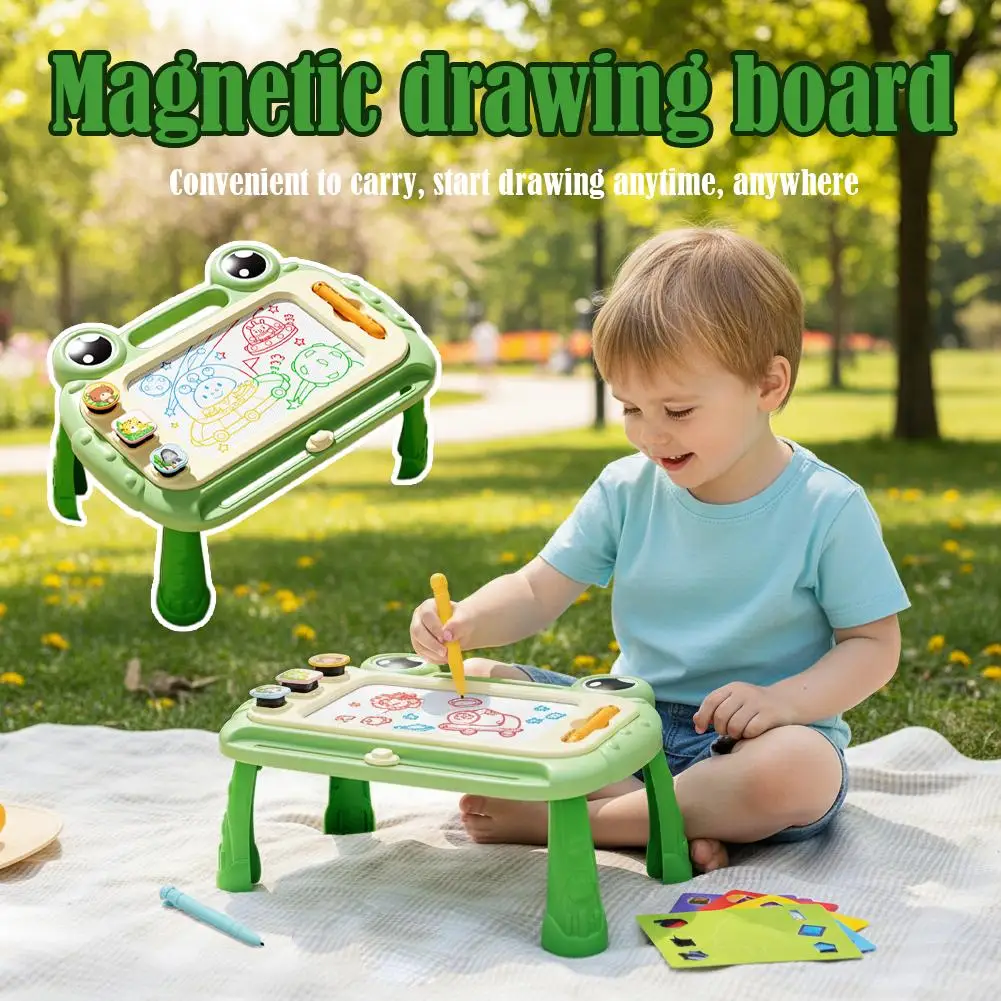 Magnetisch tekenbord voor kinderen Graffiti Schilderen Uitwisbaar Magnetisch Thuis Schilderen Speelgoed Kunst Educatief speelgoed voor R5W7