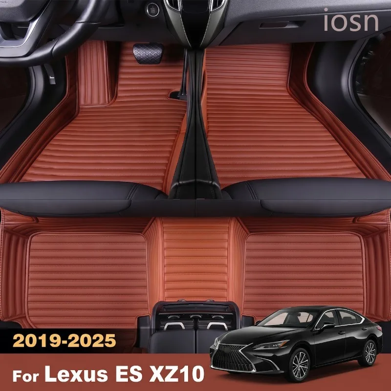 

Custom Car Floor Mats for Lexus ES XZ10 2019 2020 2021 2022 2023 2024 2025 Waterproof Foot Pads Carpets Auto Interior Styling
