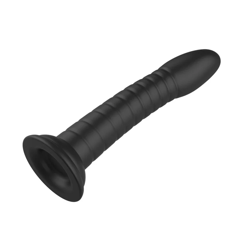 S/M/L Black Soft Liquid Silicone Realistic Dildo Strong Suction Cup Sex Toys For Woman Adult G-spot Female Sexy Toy Anal Plug 2#