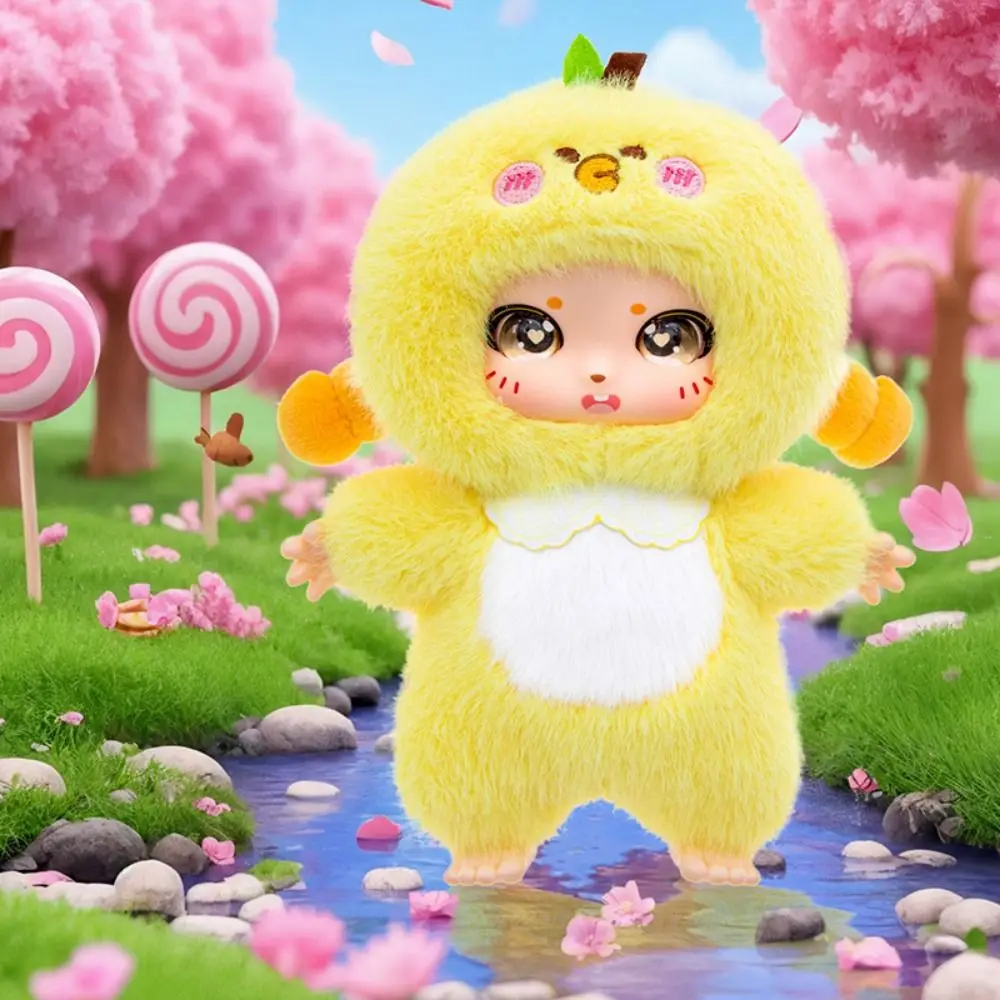 Série animal de cores brilhantes brinquedo de pelúcia macio huggable design animais de pelúcia chaveiro vinil dos desenhos animados estatueta de vinil bonecas