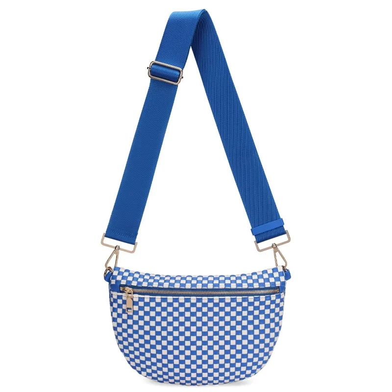 2026 New Women's Crossbody Bag Fashion High Quality Women's Shoulder Bag Solid Color Versatile Multi Functional Sports Chest Bag