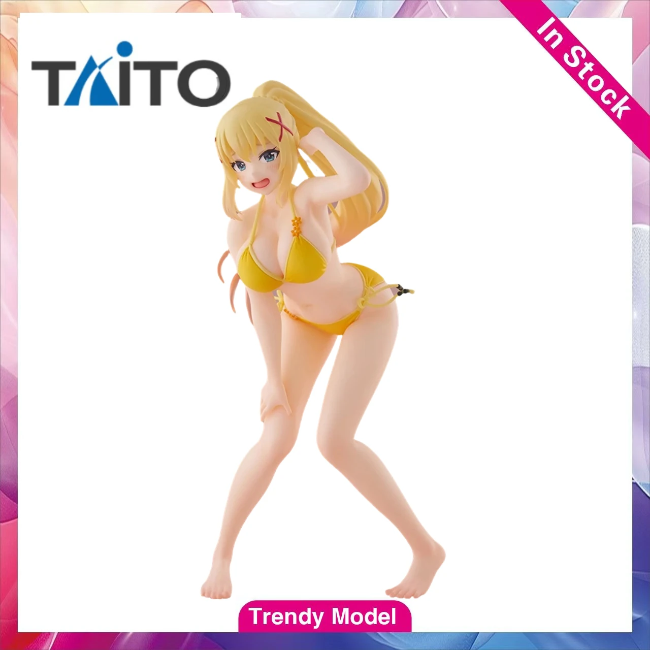 

【TM】In Stock TAITO Offers Blessings To The Wonderful World Darkness Swimsuit Figures Toys Gifts