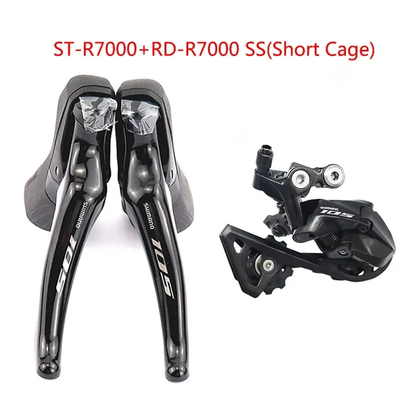 Shimano-ロードバイクギアシフター,2x11スピード,デュアルコントロール