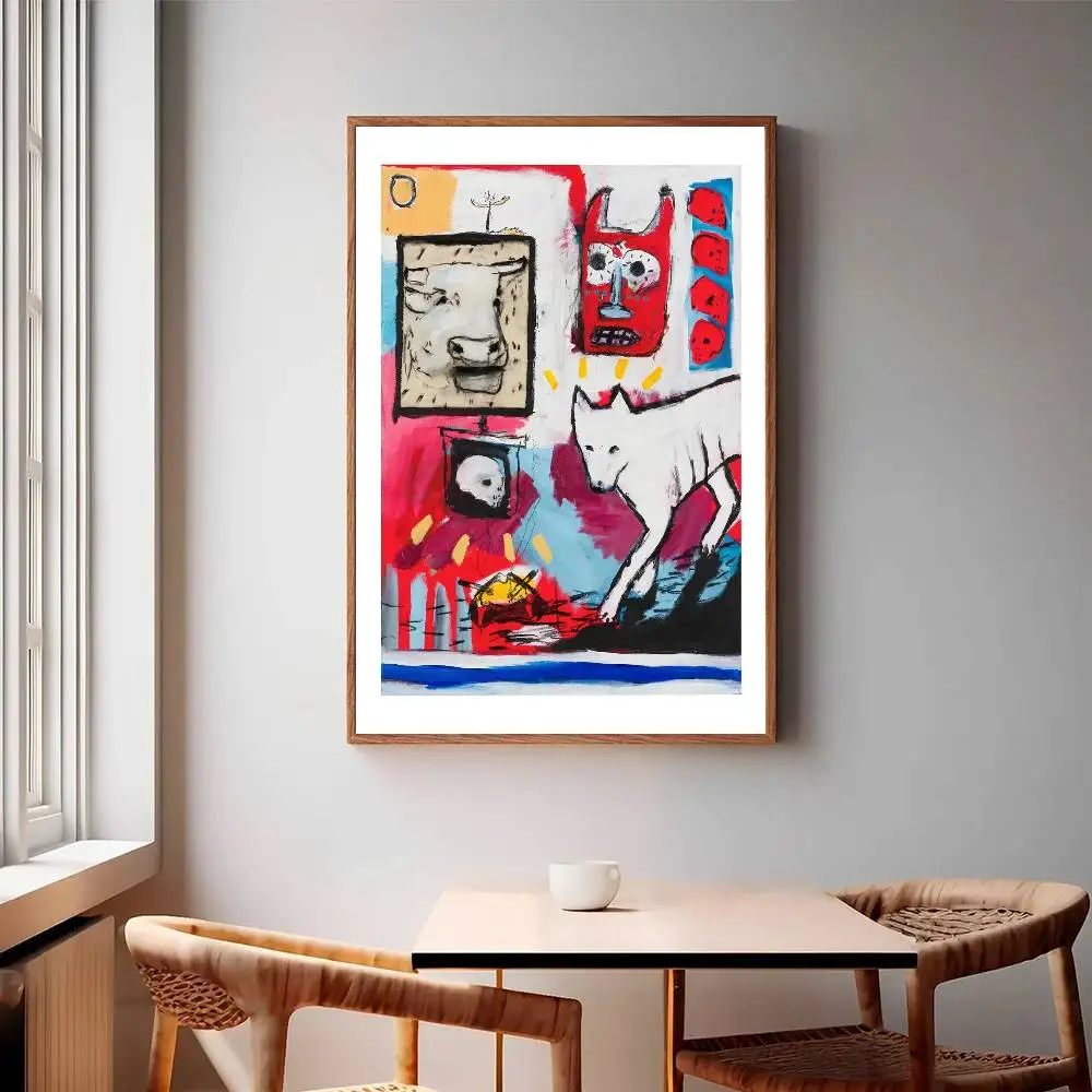 Particles of a lost cause Poster Paper Print Home Living Room Bedroom Entrance Bar Cafe Art Painting Decoration