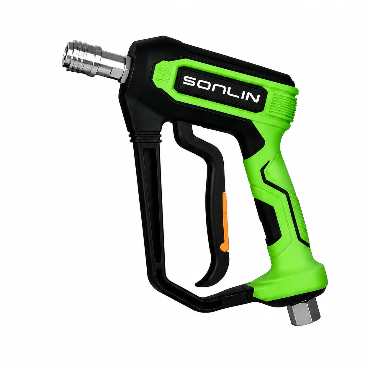 5000PSI Stainless Steel High Pressure Washer Gun, M22-14 Thread Self-locking Car Washing Spray Gun with Copper Valv