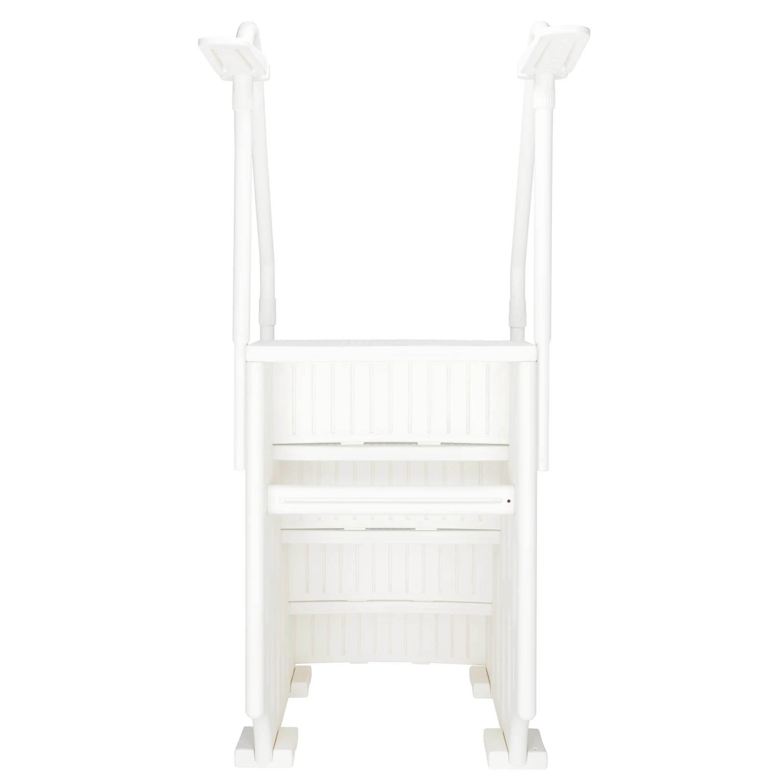 85*68*198cm PE Zwembad Roltrap Wit