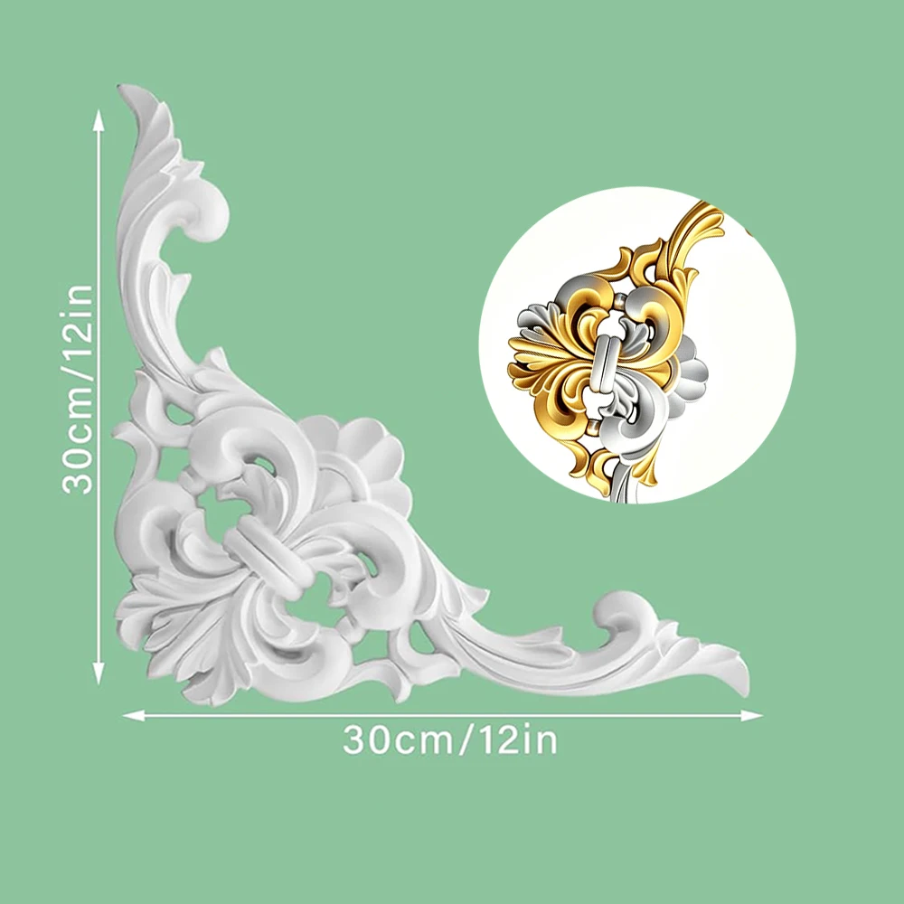 PU Plafondlijsten Set Hoekdeco - Flower Wall Panel recensie en prijs