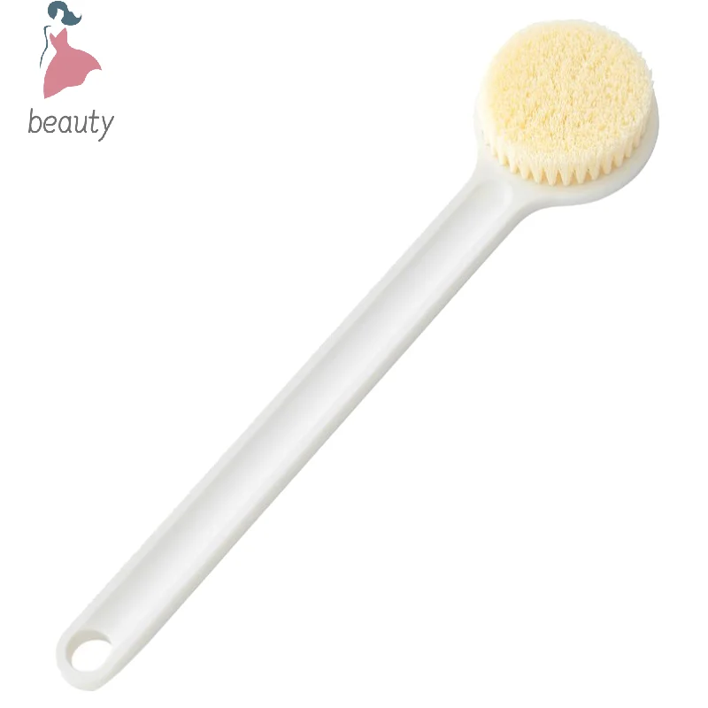 New Bath Brush Long Handle Exfoliating Scrub Skin Massager Exfoliation Bathroom Brush Back Body Bath Shower Cleaning Brushes