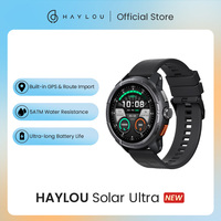 HAYLOU Solar Ultra GPS Smartwatch 1.6” AMOLED Display 5ATM Waterproof Built-in GPS Bluetooth Phone Calls Sports Smart Watch