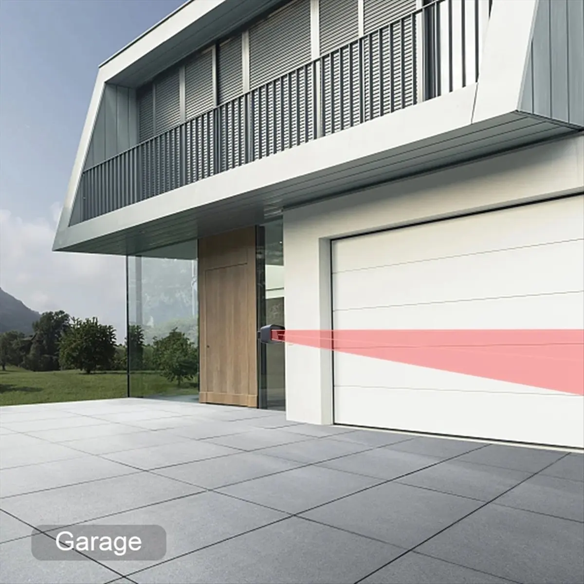 

Smart Outdoor Home Security - Weather WiFi Motion Sensor&Detector - Remote APP Notifications for