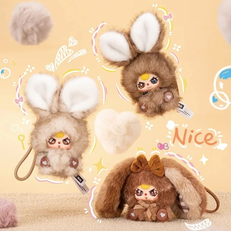 

Baby Three Alice Rabbit Town Series Blind Box Anime Figure Cute Doll Mystery Box Bag Pendantt Desktop Ornament Surprise Gift Toy