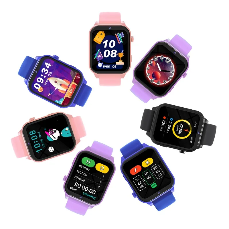Smartwatch Children's Games Watch 1.83 Inch Display Screen Sleep Monitor Camera Alarm Clock Kids Bracelet for Boys Girls Gifts view 3