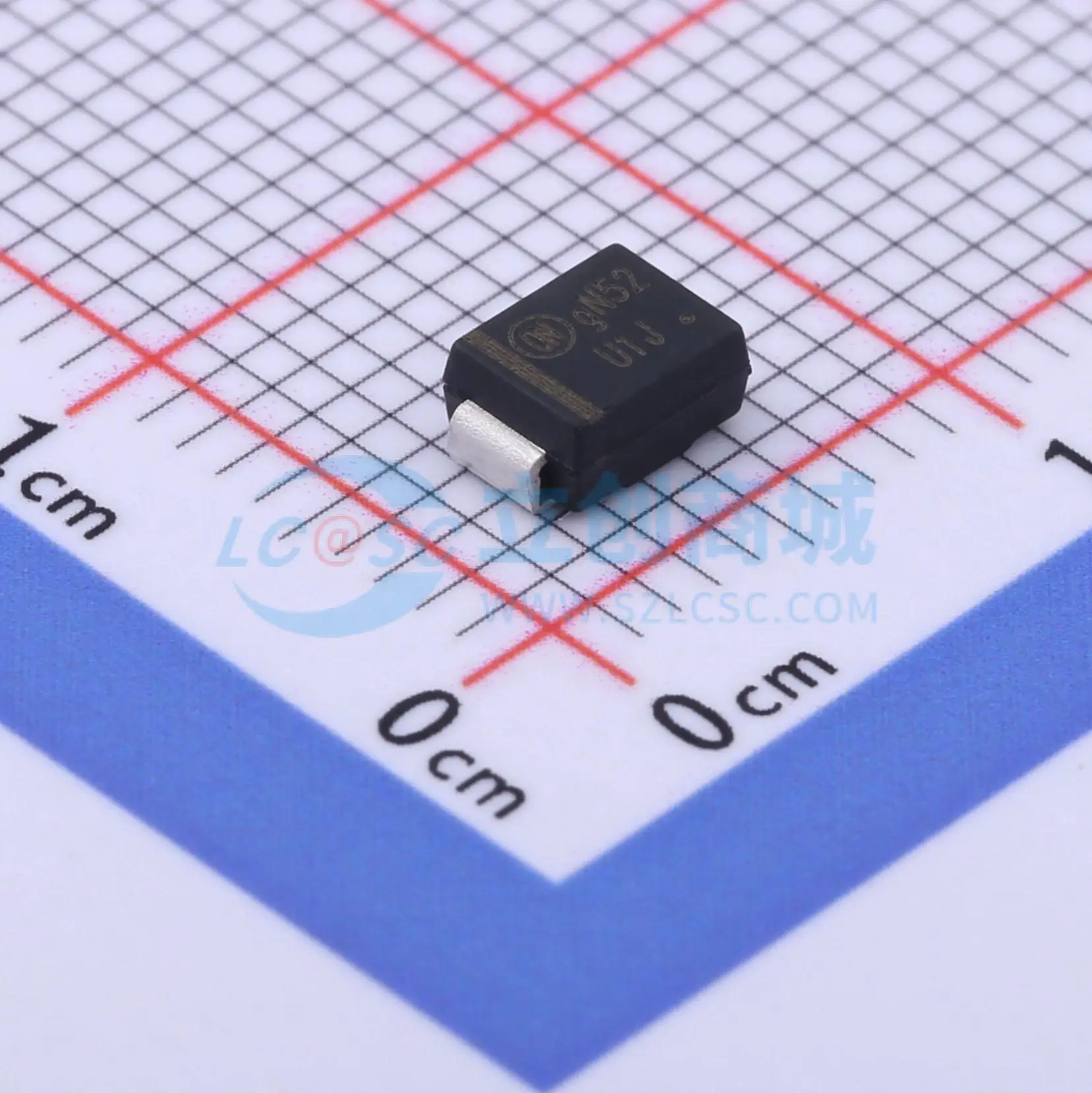 Rsh (100Pcs) Brand New Original Genuine Smd Murs160T3G Silk Screen U1J Quick Recovery Diode 1A 600V Do-214Aa/Smb