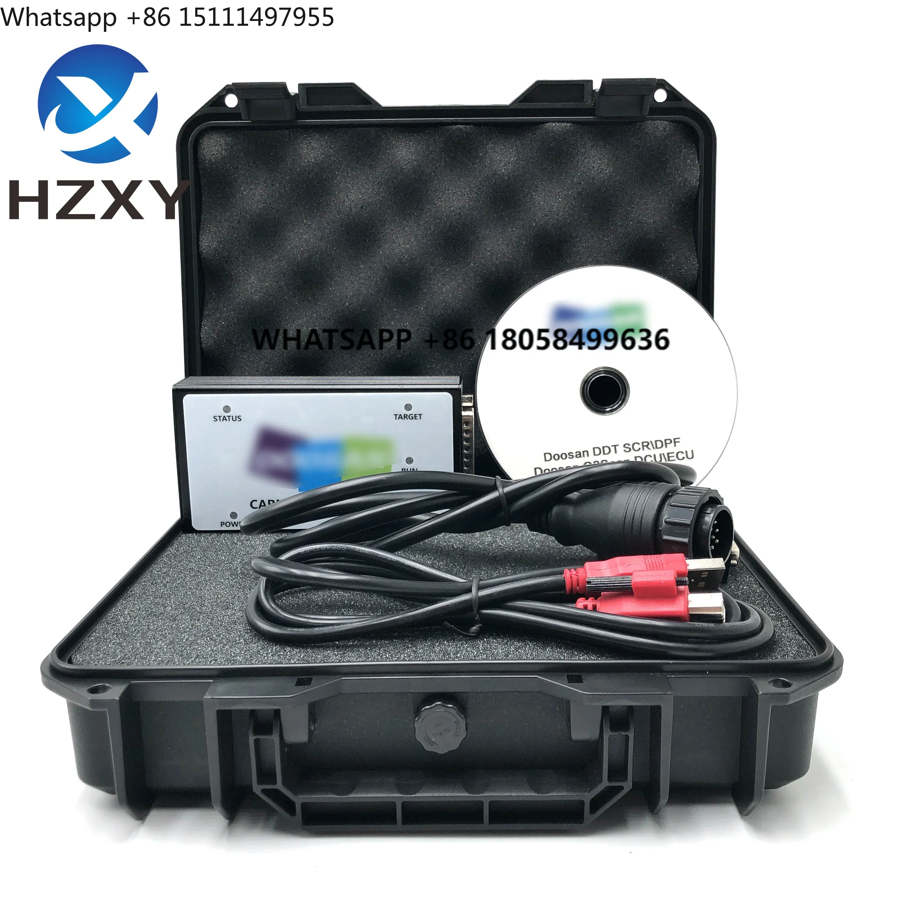 Data Monitoring System Excavator Diagnostic Tool DDT SCR DPF G2 Scan DCU ECU DMS-5 Hardware + Software Version 1.6.3