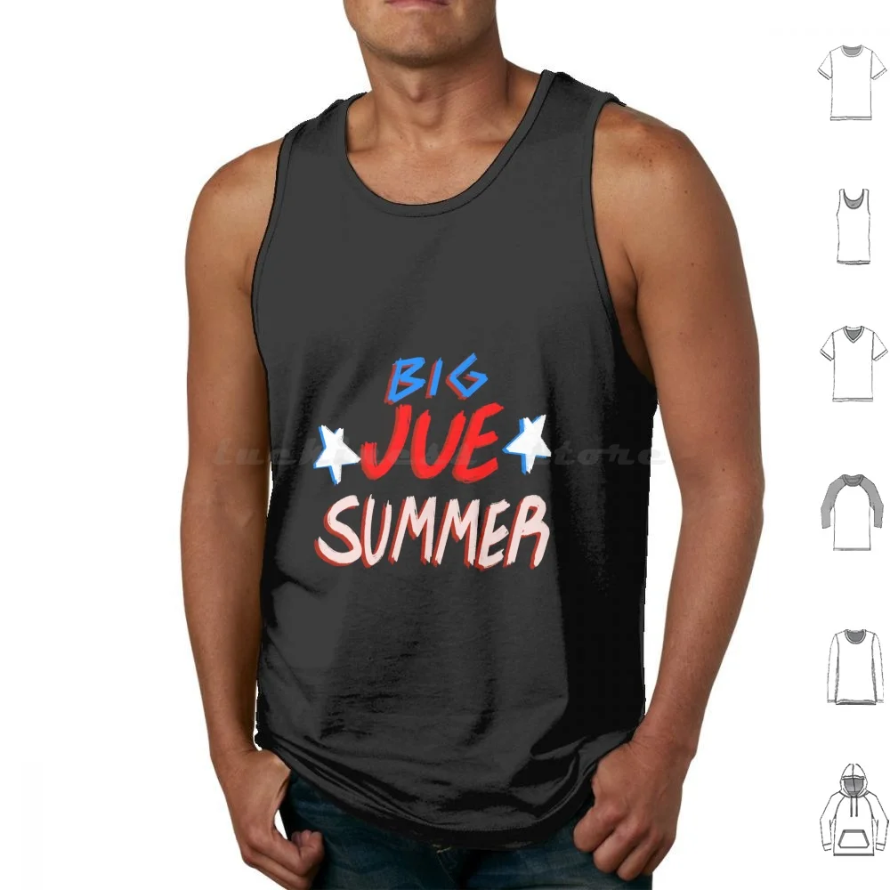 Big Jue Summer ( Lib Day Edition ) Tank Tops Print Cotton Koloqua Lib Hot Girl Summer Liberian Girl African Black Lives