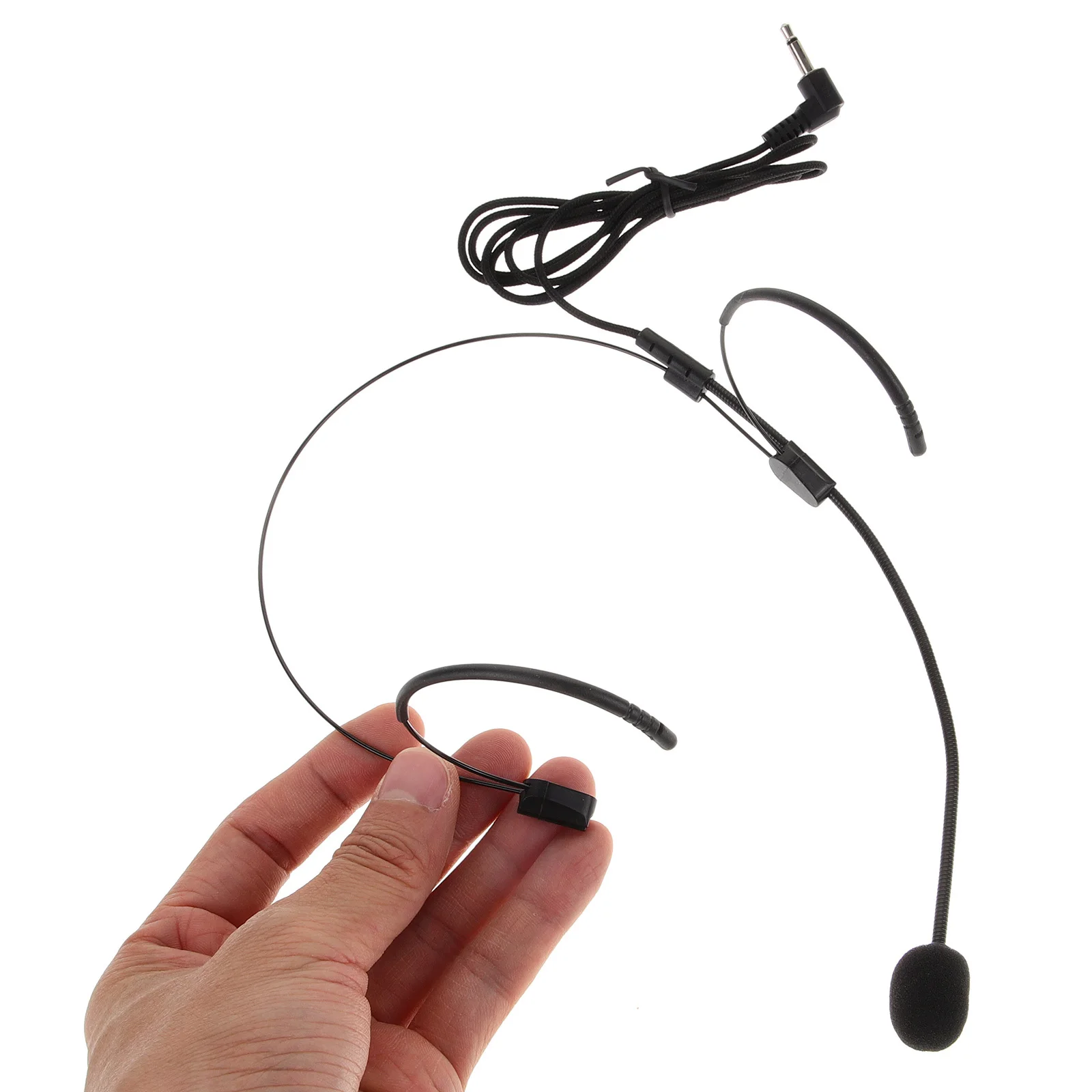 

Stage Ear Microphone Compact Lightweight Headset Mic For Singing Speaking Flexible Voice Amplifier Teacher Tour Guide Classroom