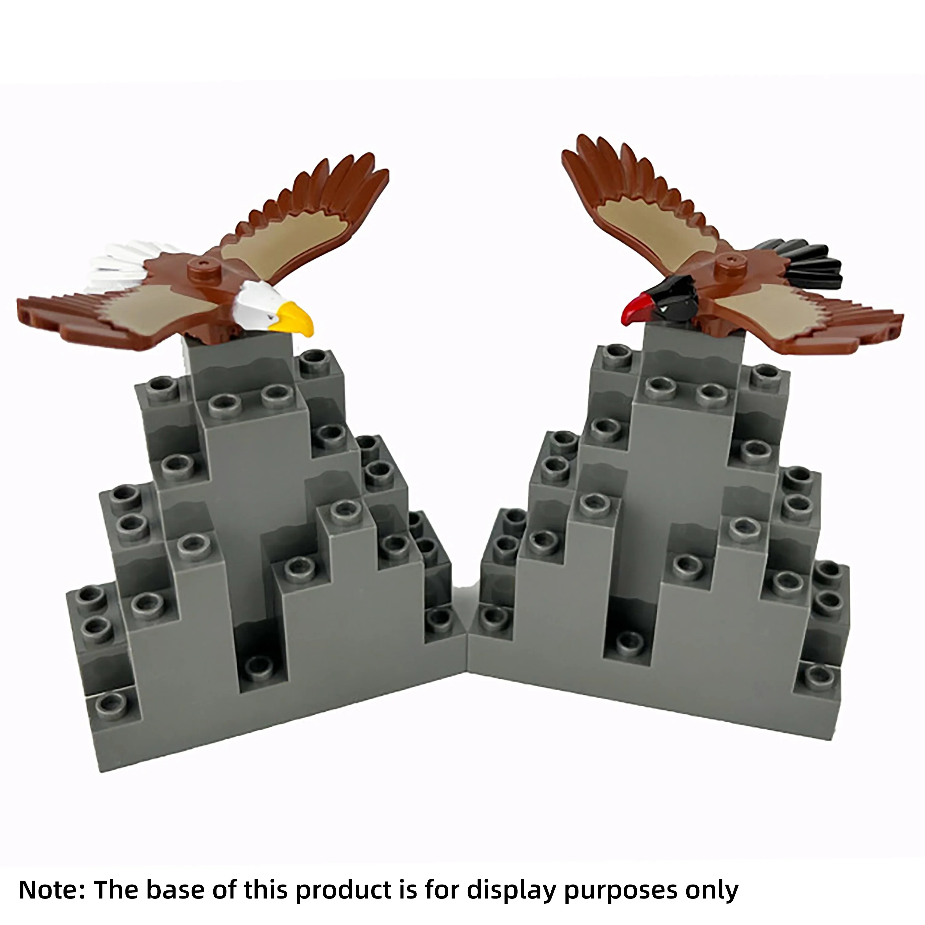 Poultry City Animals Figures Classic Building Block Eagles Zoo Farm Accessories DIY Brick Children Kids Toy Gifts