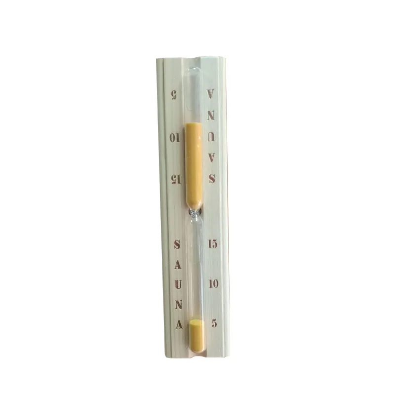 15-Minute Sauna Hourglass Timer Dry Steam Room Supplies Accessory for Sauna