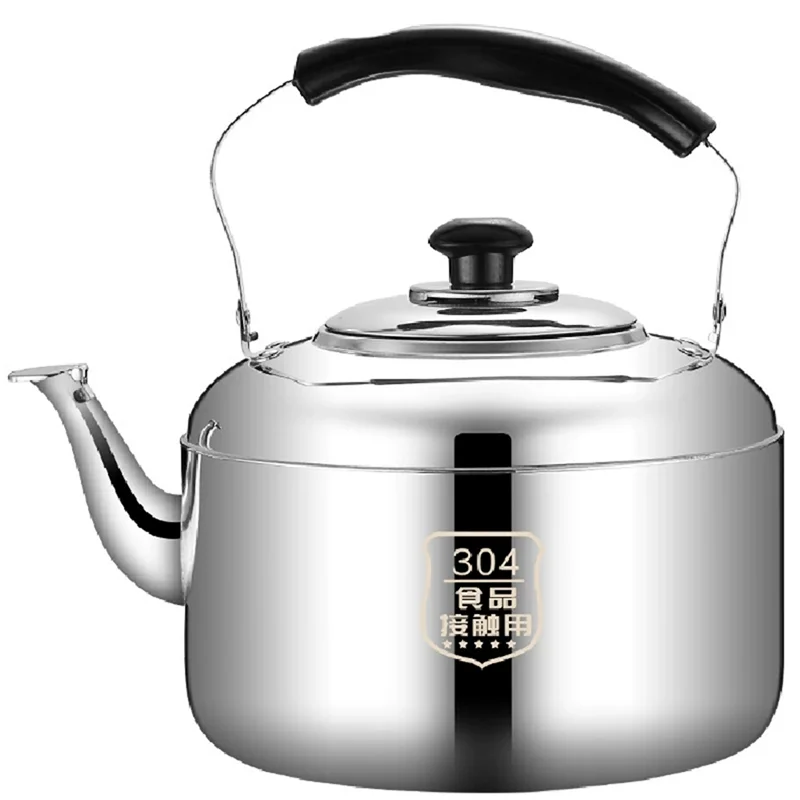 

ABBZ-Large Stainless Steel Kettle 304 Large Volume Sound Kettle Home Kettle Drinking Kettle