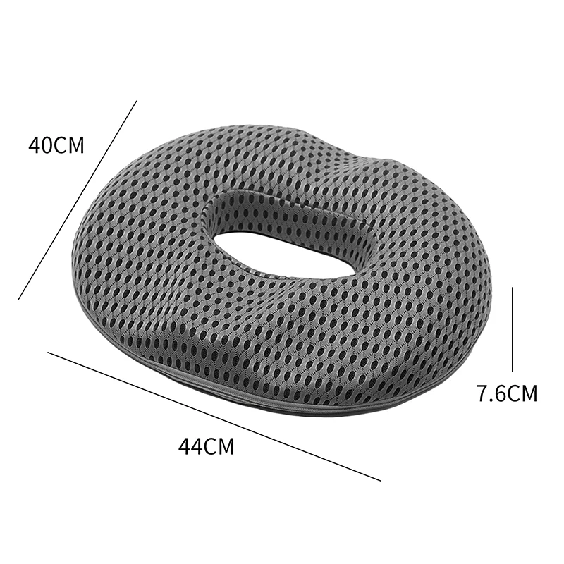 Donut Seat Cushion Pain Relief Memory Foam Chair Pillow Anti Hemorrhoid Car Office Seat Cushion Massage Tailbone Pillows