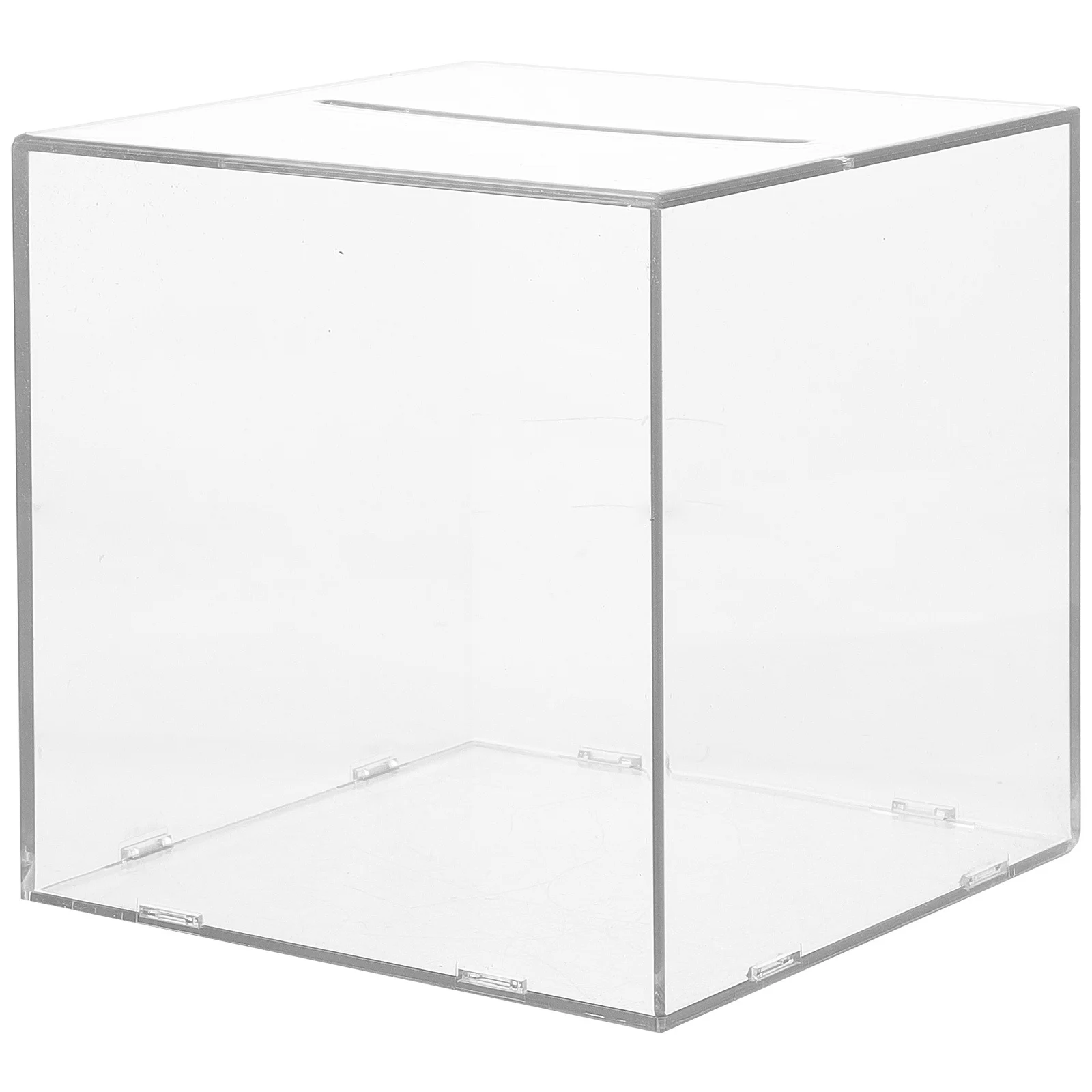

Desktop Saving Bank Piggy Bank Acrylic Coin Container Desktop Saving Pot For Kids Home Office Decor Daily Use