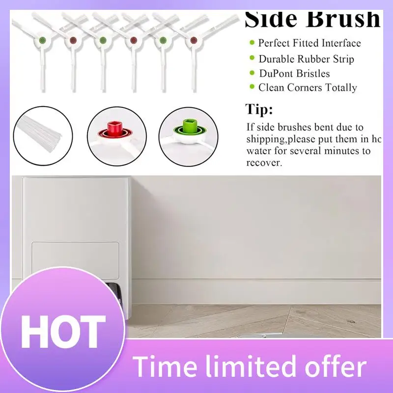 مجموعة ملحقات A11R لـ ECOVACS Deebot T20 Omni/Max/Pro مكنسة كهربائية فرشاة جانبية رئيسية مرشحات Hepa وسادات ممسحة أكياس الغبار