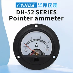 CHHUA amperometro analogico DH-52 AC Amp Meter Ampere meter test elettrico Ampere Tester AC1A2A3A5A10A2030A50A