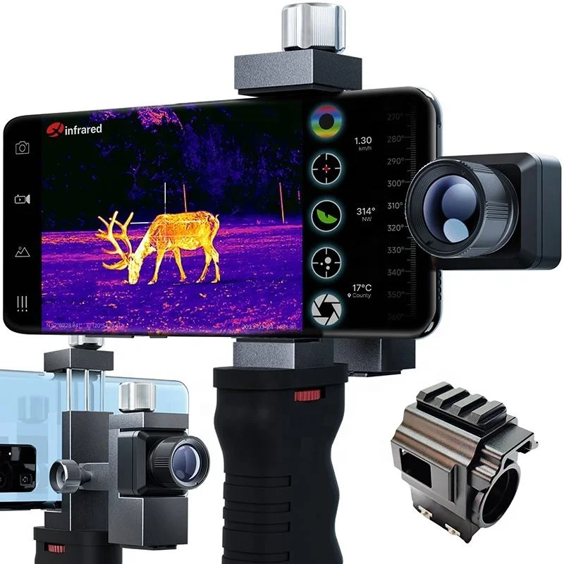 

T2 PRO Thermal Imager Outdoor Hunting Infrared HD Monocular 25Hz Thermal Camera For Phone Night Vision With Laser