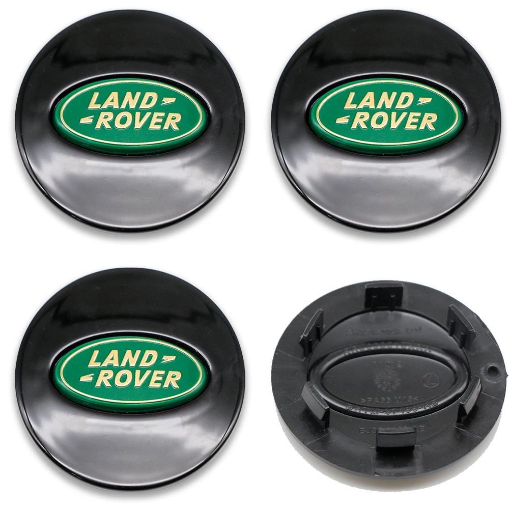 4pcs 62mm Car Badge Badge Wheel Logo Hub Caps For Land Rover Range Discovery 4 Freelander2 Defender Wheel Center Cap Accessories