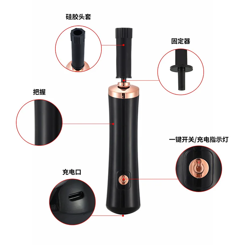 Usb Recharge Eyelash Glue Shaker Electric Wake-Up Device for Tattoo Ink Pigment Liquid Shaking Machine Lash Extension Supplies