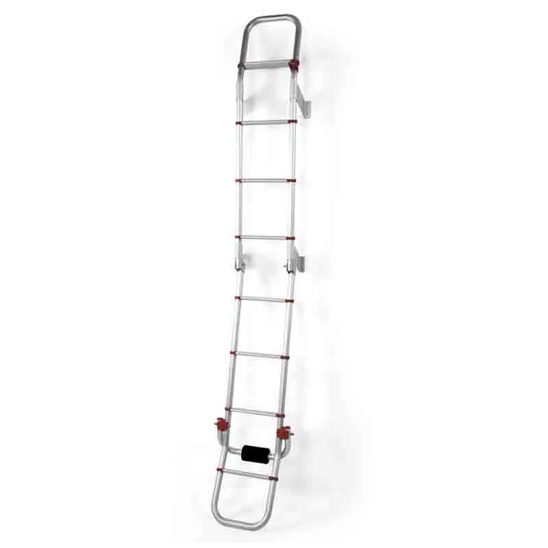 RV Climbing Ladder Full Shun Light Bus Tailgate Aluminum Alloy High Strength Boarding Ladder