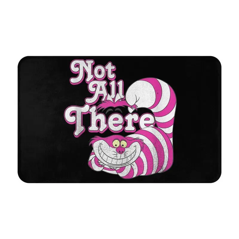 Custom Alice In Wonderland Front Floor Door Entrance Mats Indoor Cheshire Cat Bathroom Kitchen Doormat Garden Carpet Rug