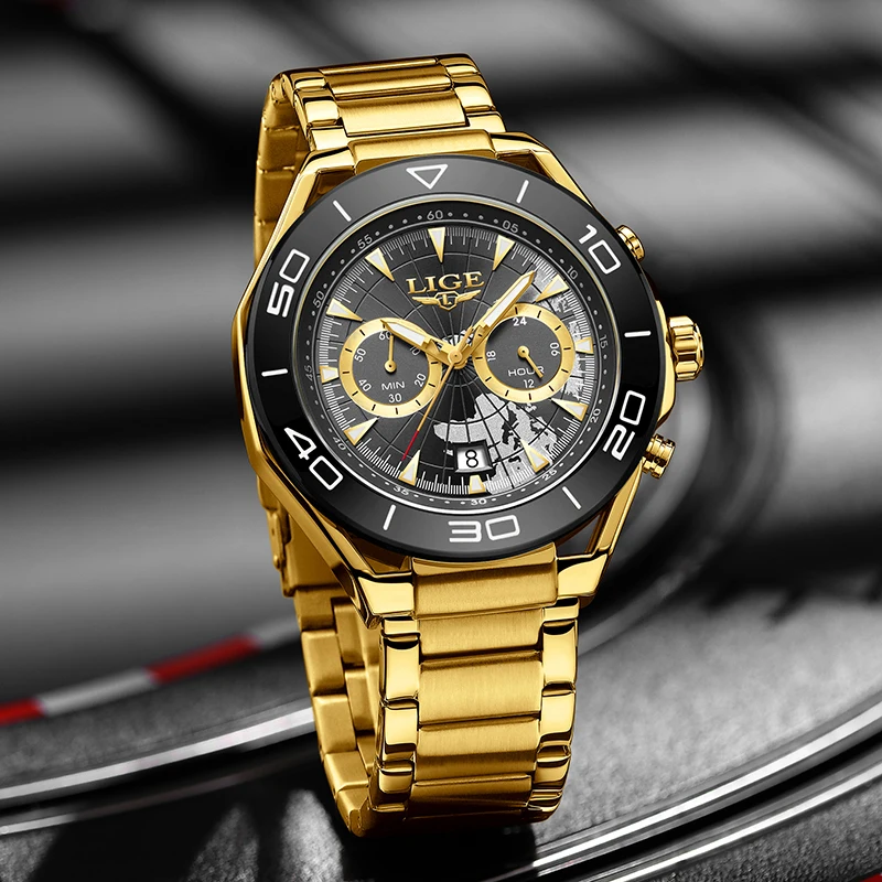 Men's Fashion Automatic Waterproof Quartz Watch