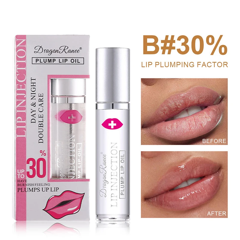 Instant Volumising Lip Plumper Oil Lip Enhancer Lip Gloss Plumping Serum Moisturizing Anti-Falten Lipstick Sexy Lip Care Makeup