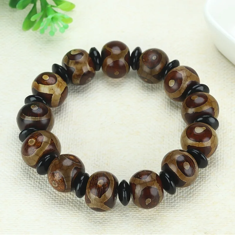 

Natural Stone Round Bead Bracelet, Fashionable and Elegant Jewelry for Men and Women