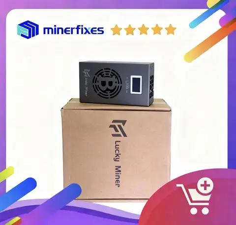 Mining Lucky Miner LV06 Latest 2024 Solo Bitcoin Miner v6 WiFi 500GH/S SHA256 Silent Operation Home Lottery BTC Miner Machine..