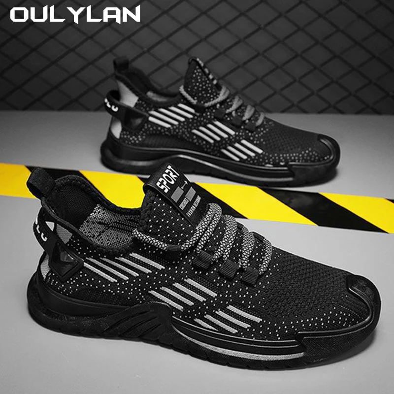 

Oulylan Athletic Tennis Shoes Men Casual Sport Shoes Light Sneakers Outdoor Classical Breathable Mesh Running Shoes