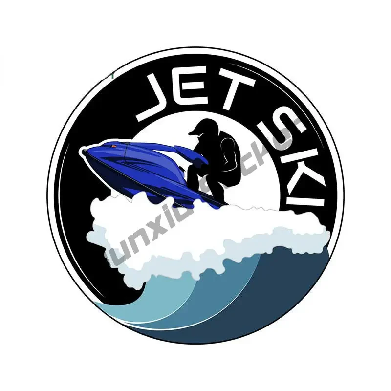 Personality Logo Jet Ski Stickers Waterproof Decal Car Accessories Laptop Surfboard Decor Boat Accessories - view 2