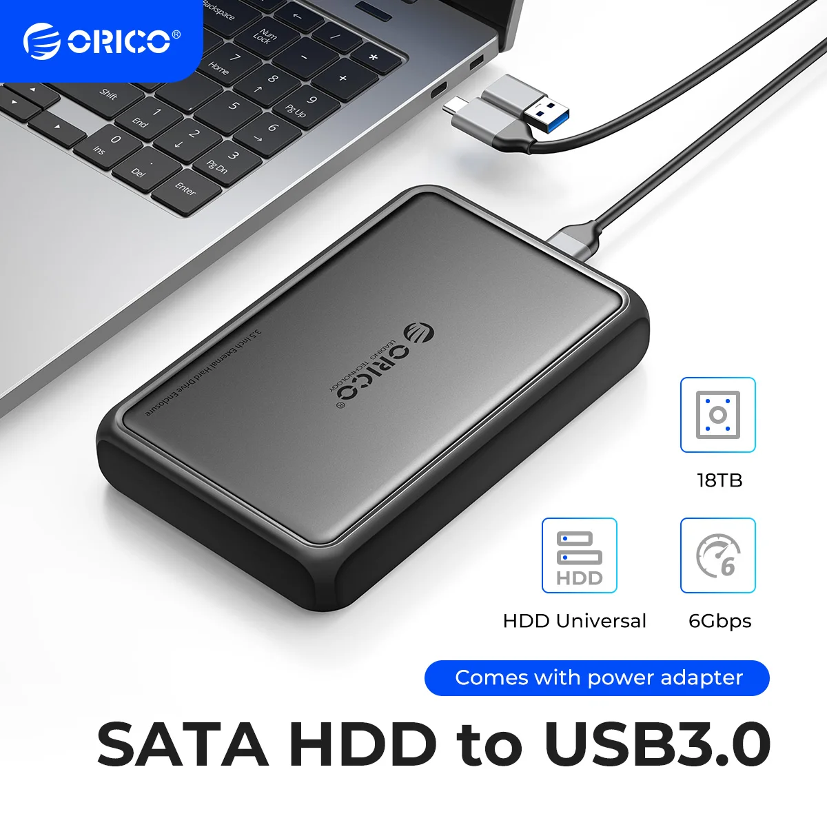 orico-35インチ-type-c-ハードドライブエンクロージャ-5gbps-sata-to-usb30-usb31-hddケース-ssd-hdd-pc-ノートパソコン用-金属-abs-放熱