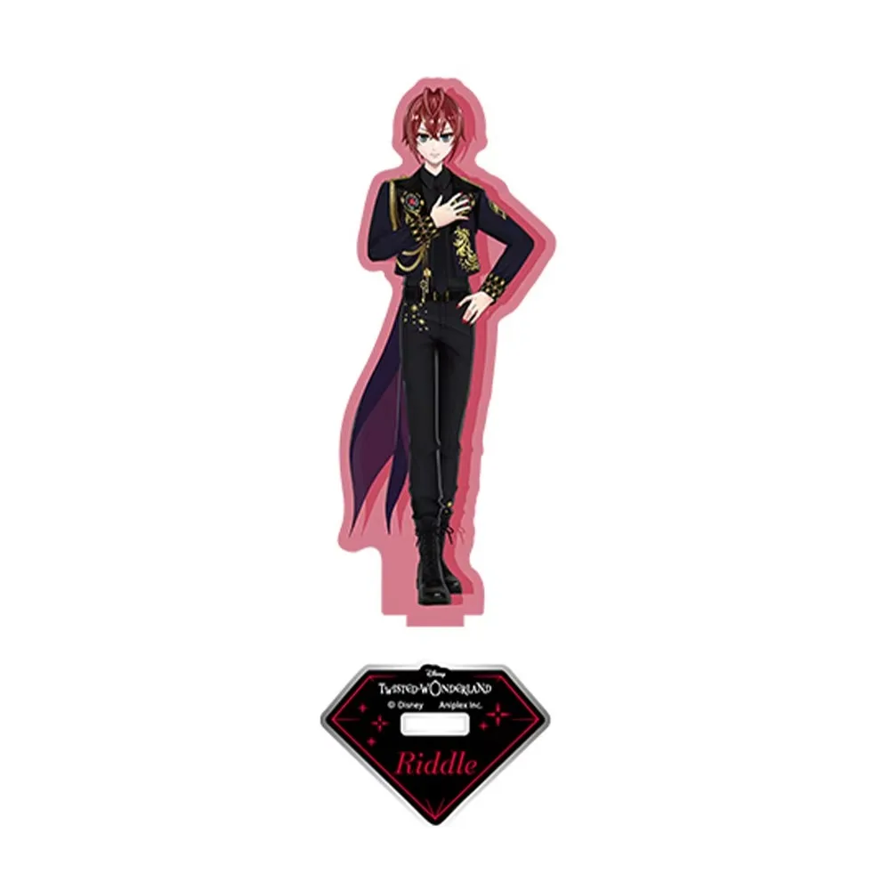 2026New Twisted Wonderland Magical Live Ver 15CM Double Sided Acrylic Stand Keychain Anime Stand Malleus Floyd Riddle Fans Gift